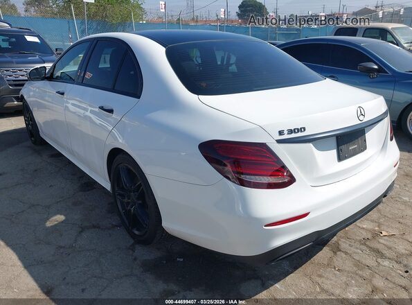 WDDZF4JB7KA681404 2019 MERCEDES-BENZ E-CLASS White Tył lewy