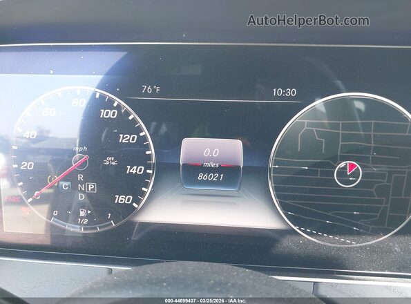 WDDZF4JB7KA681404 2019 MERCEDES-BENZ E-CLASS White Widok tylnych siedzeń