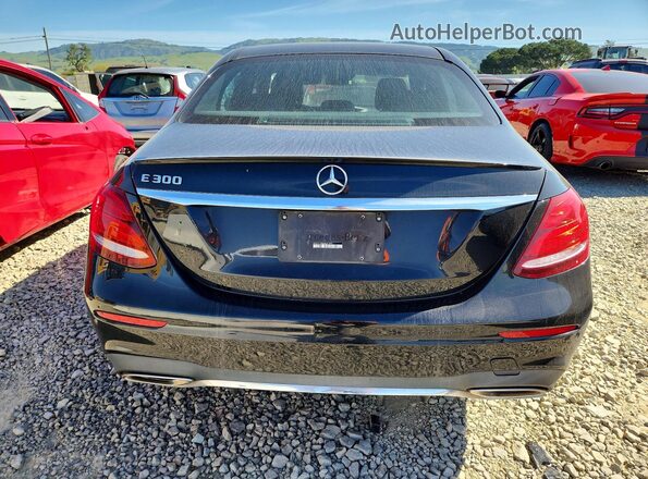 WDDZF4JB8HA041596 2017 MERCEDES-BENZ E Black Vista trasera