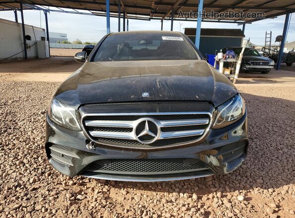 WDDZF4JB9HA157762 2017 MERCEDES-BENZ E Black წინა ხედი