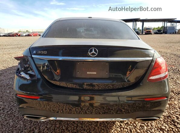 WDDZF4JB9HA157762 2017 MERCEDES-BENZ E Black უკანა ხედი
