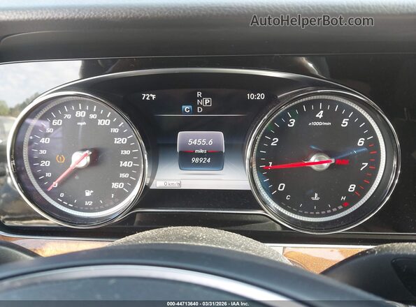WDDZF4JB9HA196867 2017 MERCEDES-BENZ E-CLASS Серый Вид задних сидений