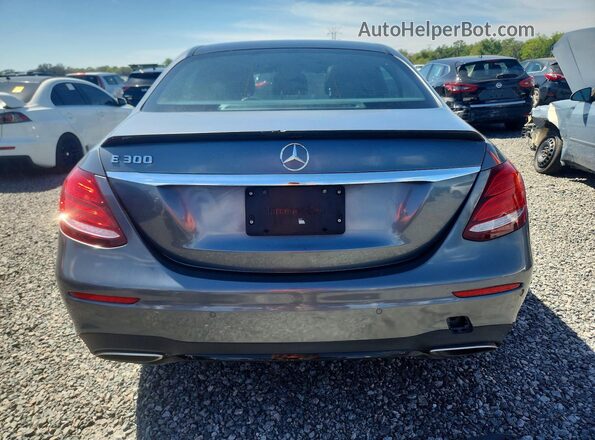 WDDZF4JB9KA526059 2019 MERCEDES-BENZ E Gray Rear view