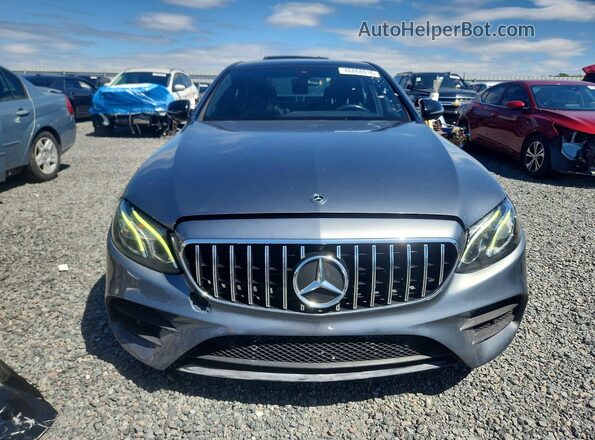 WDDZF4JB9KA526059 2019 MERCEDES-BENZ E Gray Front view