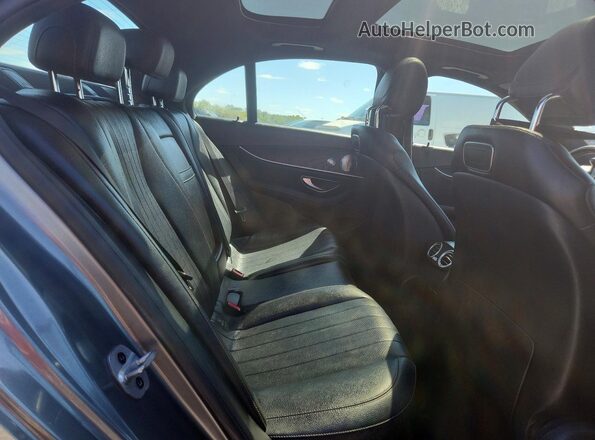 WDDZF4JB9KA526059 2019 MERCEDES-BENZ E Gray Rear seats view