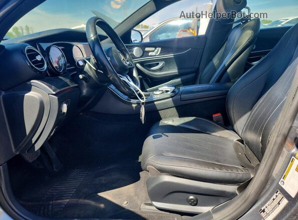 WDDZF4JB9KA526059 2019 MERCEDES-BENZ E Gray Front interior view