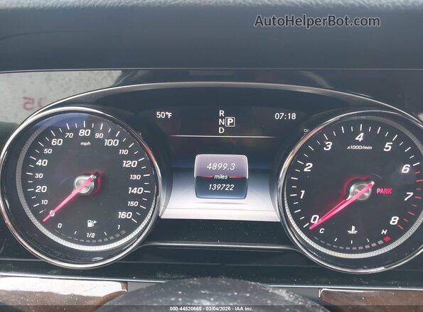 WDDZF4JBXHA008499 2017 MERCEDES-BENZ E-CLASS Blue Вид задніх сидінь
