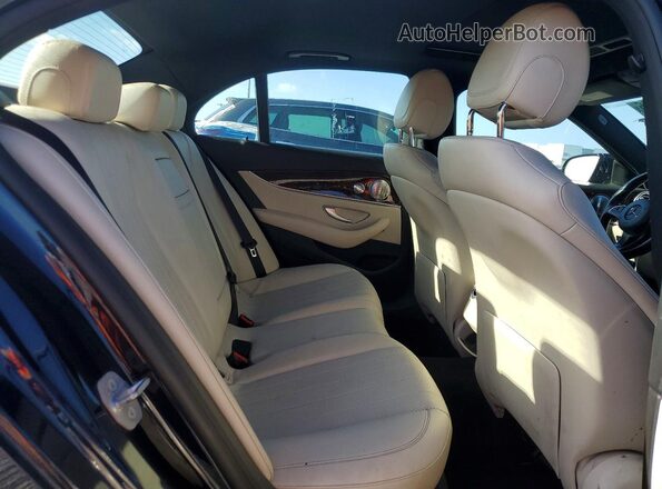WDDZF4KB0HA047536 2017 MERCEDES-BENZ E Синий Вид задних сидений