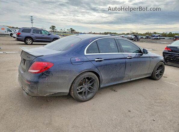 WDDZF4KB0HA091522 2017 MERCEDES-BENZ E Blue Trasero derecho