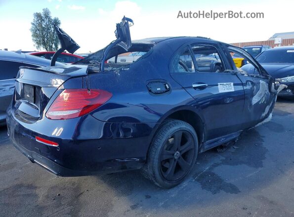 WDDZF4KB0HA242732 2017 MERCEDES-BENZ E Blue უკანა მარჯვენა