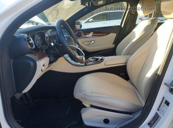 WDDZF4KB0KA576296 2019 MERCEDES-BENZ E White Front interior view