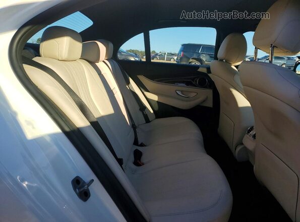 WDDZF4KB0KA576296 2019 MERCEDES-BENZ E White Rear seats view