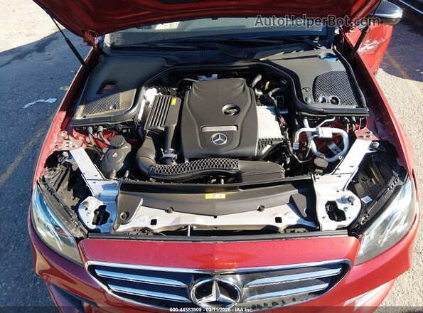 WDDZF4KB0KA585807 2019 MERCEDES-BENZ E-CLASS Red Հետևի տեսք