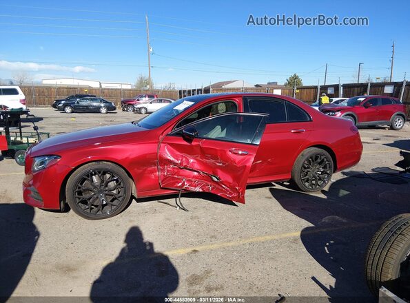 WDDZF4KB0KA585807 2019 MERCEDES-BENZ E-CLASS Red Սալոնի 360 աստիճան տեսք