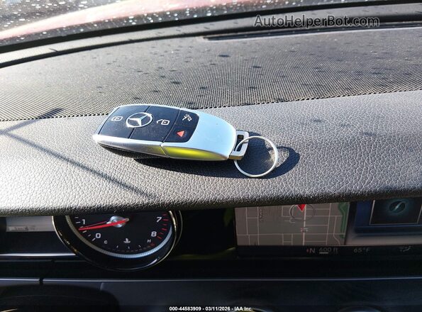 WDDZF4KB0KA585807 2019 MERCEDES-BENZ E-CLASS Red Առջևի վահանակի տեսք