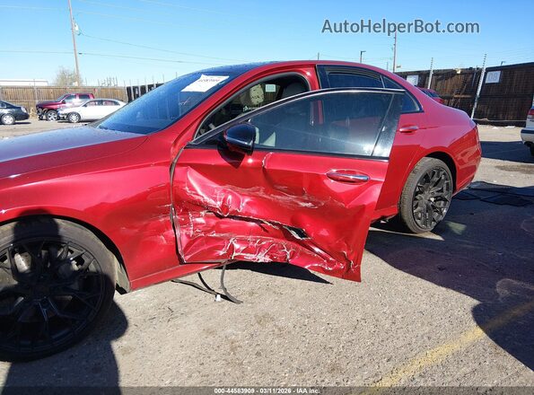 WDDZF4KB0KA585807 2019 MERCEDES-BENZ E-CLASS Red Դիմացի տեսք