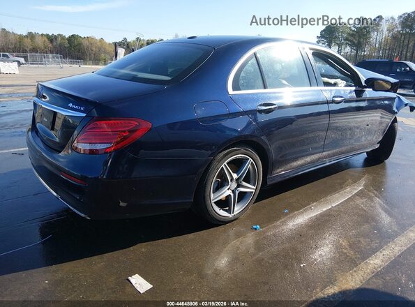 WDDZF4KB1HA063423 2017 MERCEDES-BENZ E-CLASS Dark Blue Rear right