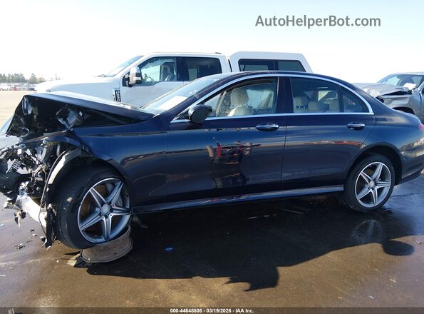 WDDZF4KB1HA063423 2017 MERCEDES-BENZ E-CLASS Dark Blue Rear interior view