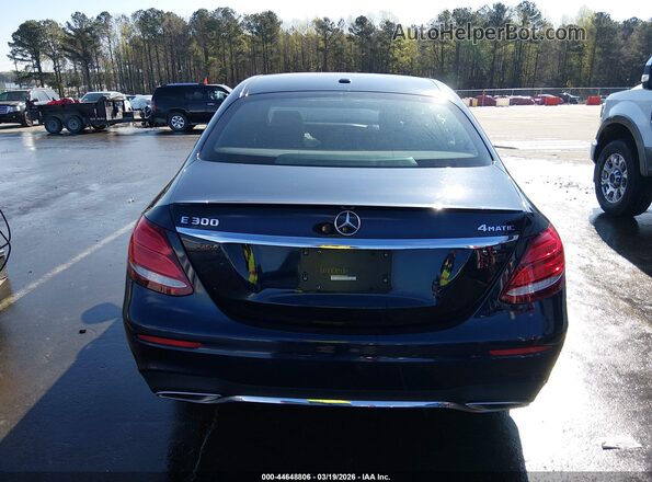 WDDZF4KB1HA063423 2017 MERCEDES-BENZ E-CLASS Dark Blue 