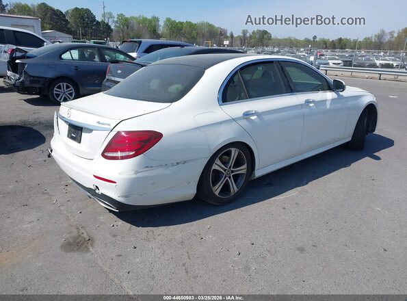 WDDZF4KB1JA475265 2018 MERCEDES-BENZ E-CLASS White Задня права чверть
