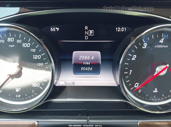 WDDZF4KB1JA475265 2018 MERCEDES-BENZ E-CLASS White Вид задніх сидінь