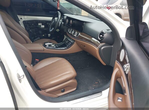 WDDZF4KB2HA206556 2017 MERCEDES-BENZ E-CLASS White 