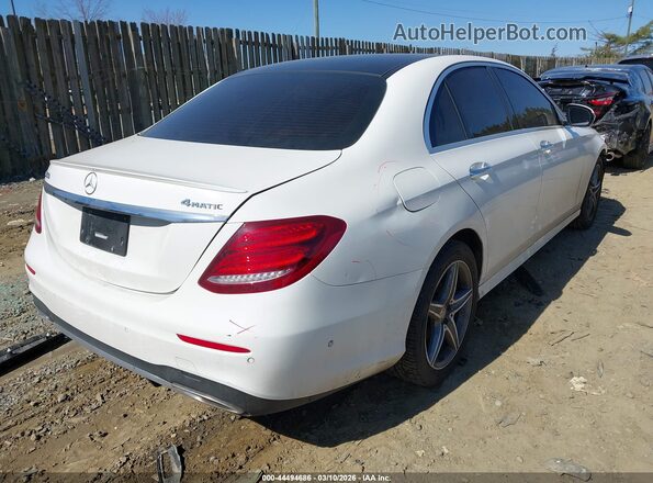 WDDZF4KB6KA502168 2019 MERCEDES-BENZ E-CLASS Белый Задняя правая четверть