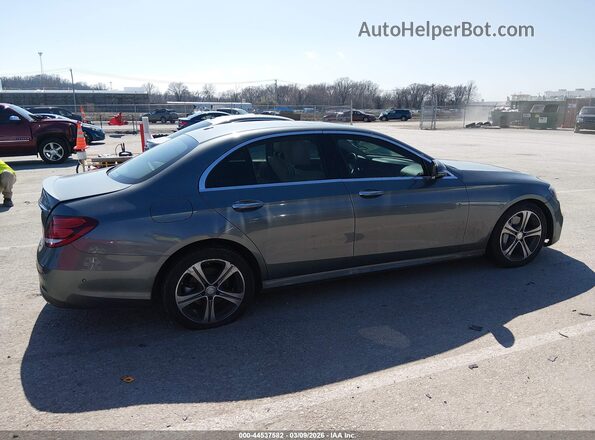 WDDZF4KB7HA100541 2017 MERCEDES-BENZ E-CLASS Gray Вид задньої частини салону