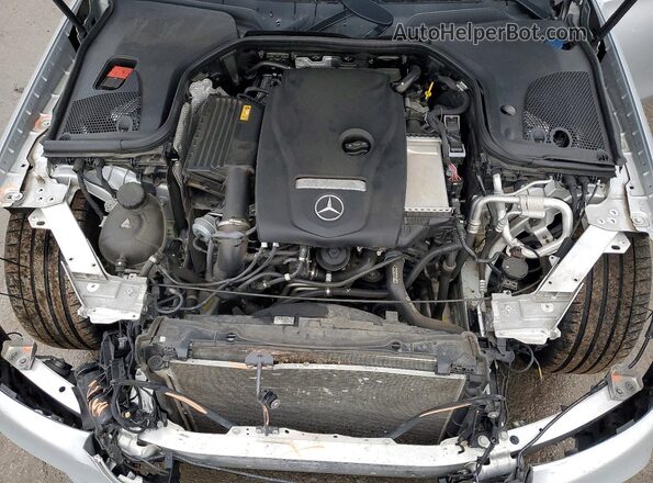 WDDZF4KB7KA556109 2019 MERCEDES-BENZ E Silver Rear interior view