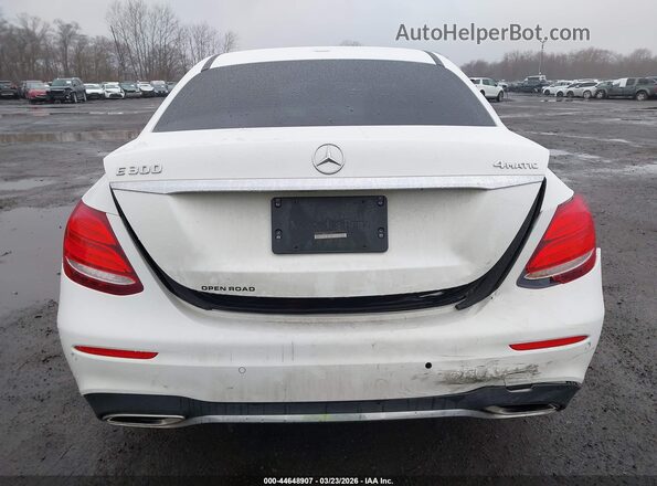 WDDZF4KB8HA154771 2017 MERCEDES-BENZ E-CLASS White 