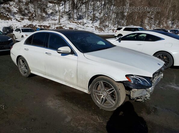 WDDZF4KB8HA201989 2017 MERCEDES-BENZ E White Przód prawy