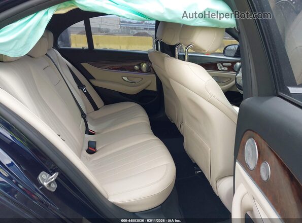 WDDZF4KB9HA205355 2017 MERCEDES-BENZ E-CLASS Blue Widok naklejki z numerem VIN