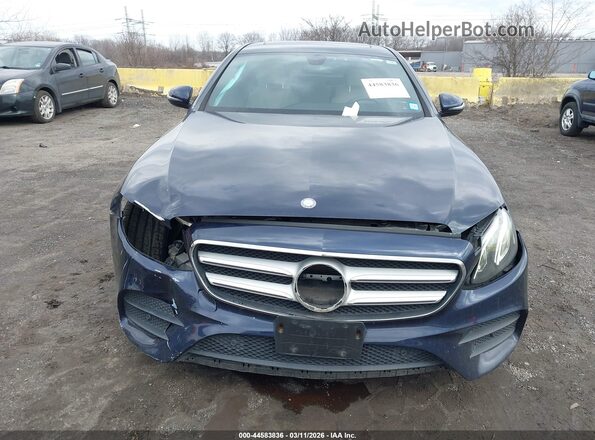 WDDZF4KB9HA205355 2017 MERCEDES-BENZ E-CLASS Blue Widok zestawu wskaźników