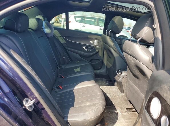 WDDZF4KB9KA664117 2019 MERCEDES-BENZ E Blue Вид задніх сидінь