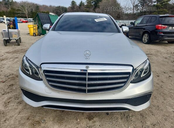 WDDZF4KBXHA215313 2017 MERCEDES-BENZ E Silver წინა ხედი