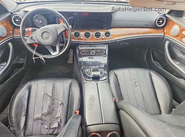 WDDZF4KBXHA215313 2017 MERCEDES-BENZ E Silver წინა პანელის ხედი
