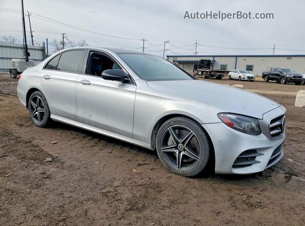 WDDZF4KBXKA518163 2019 MERCEDES-BENZ E Silver 