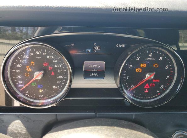 WDDZF4KBXKA593378 2019 MERCEDES-BENZ E Gray 