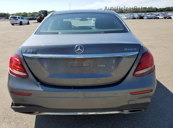 WDDZF4KBXKA593378 2019 MERCEDES-BENZ E Gray 
