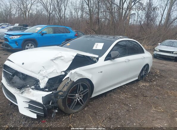 WDDZF6EB0JA446525 2018 MERCEDES-BENZ AMG E 43 Белый Передняя левая четверть