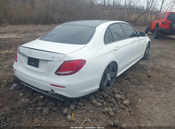WDDZF6EB0JA446525 2018 MERCEDES-BENZ AMG E 43 Белый Задняя правая четверть