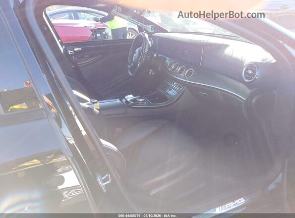 WDDZF6EB1JA391311 2018 MERCEDES-BENZ AMG E 43 Black Widok wnętrza z przodu