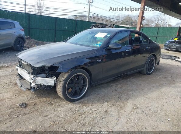 WDDZF6EB4JA478779 2018 MERCEDES-BENZ AMG E 43 Black წინა მარცხენა ხედი სამი მეოთხედიდან