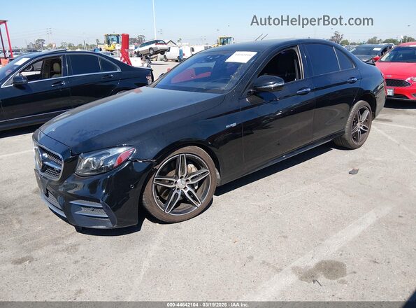 WDDZF6EB6JA381373 2018 MERCEDES-BENZ AMG E 43 Черный Передняя левая четверть