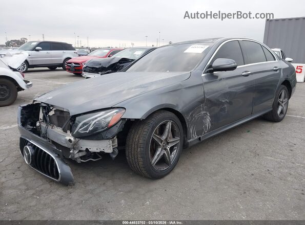 WDDZF8DB8LA754302 2020 MERCEDES-BENZ E-CLASS Gray Առջևի ձախ երեք քառորդ տեսարան