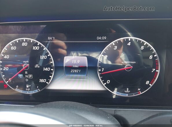 WDDZF8EBXLA742442 2020 MERCEDES-BENZ E-CLASS Silver Widok tylnych siedzeń