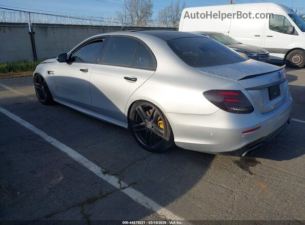 WDDZF8KB1KA553360 2019 MERCEDES-BENZ AMG E 63 Gray Trasero izquierdo