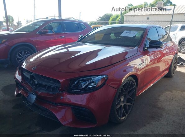 WDDZF8KB5JA246742 2018 MERCEDES-BENZ AMG E 63 Red 