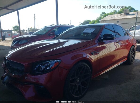 WDDZF8KB5JA246742 2018 MERCEDES-BENZ AMG E 63 Red 
