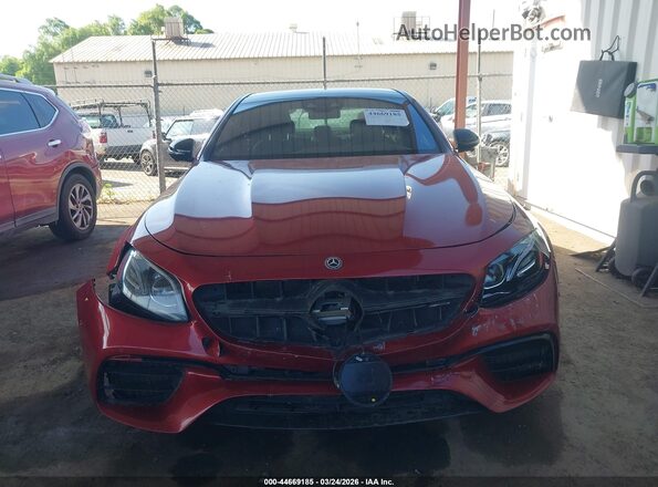 WDDZF8KB5JA246742 2018 MERCEDES-BENZ AMG E 63 Red 